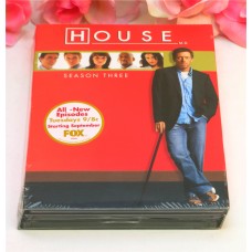 DVD Sealed Set DVD's House M.D. Season 3 TV Series Medical Drama 24 Episodes DVD's